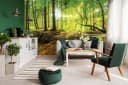 WALLARENA Fototapete Natur Vlies Full-HD Druck Bild 1