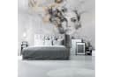 Wallarena Fototapete Marmor Grau Modern Vlies Bild 1