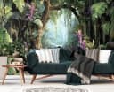 WALLARENA Fototapete Wasserfall Modern Bunt Vlies Bild 5
