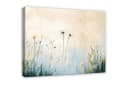 Wallarena Leinwandbild Blumen Abstrakt Beige Modern Bild 2