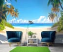 WALLARENA Fototapete Vlies Natur Motiv 350x250cm Bild 1