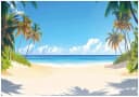 WALLARENA Fototapete Vlies Natur Motiv 350x250cm Bild 2