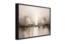 Wallarena Leinwandbild Abstrakt Kunst Beige Modern Wandbild Bild 2