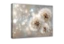 Wallarena Leinwandbild Dmuchawce Beige Pusteblumen Bild 2