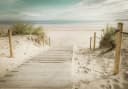 Wallarena Vlies-Fototapete Strand Meer Natur Nordsee Ostsee Bild 3
