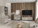 Selsey Kommode LUMMO Stauraumkommode 3 Schubladen Beige Modern Bild 1