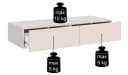 Selsey Schminktisch OLIO Wandhängend Schwarz 110 cm Bild 5