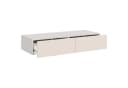 Selsey Schminktisch OLIO Wandhängend 110 cm Beige Grau Bild 3