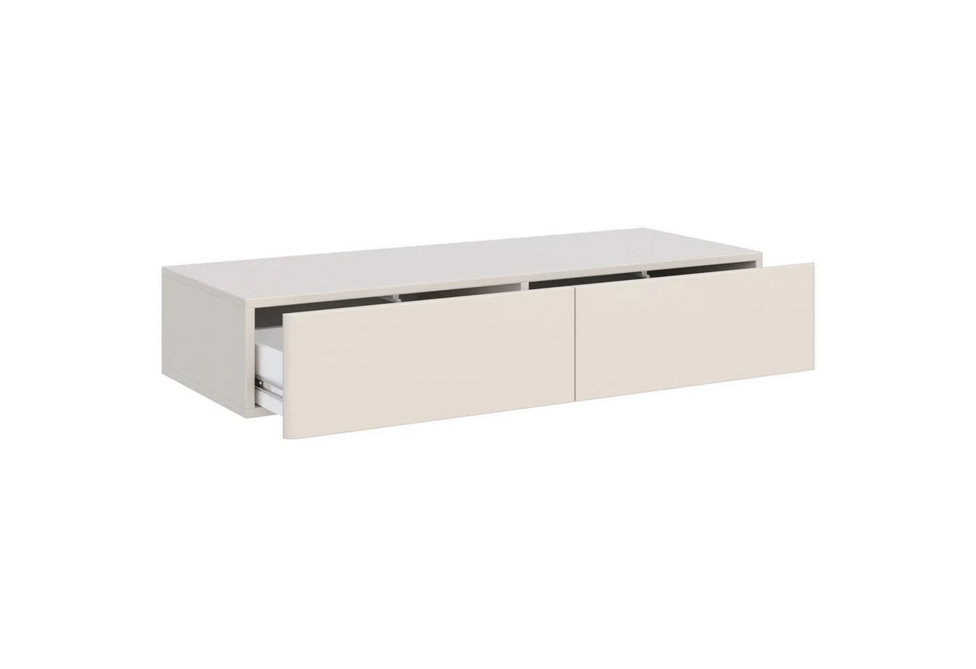 Selsey Schminktisch OLIO Wandhängend 110 cm Beige Grau - Bild 3