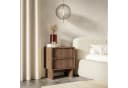 Selsey Nachttisch SANVA mit 2 Schubladen Walnuss Bild 1