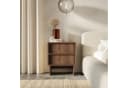 Selsey Nachttisch SANVA mit 2 Schubladen Walnuss Bild 2
