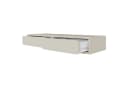 Selsey Wandschminktisch WUWU Graubeige mit 2 Schubladen Bild 3