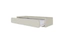Selsey Konsolentisch WUWU Hängekonsole mit Schublade Graubeige Modern Bild 3