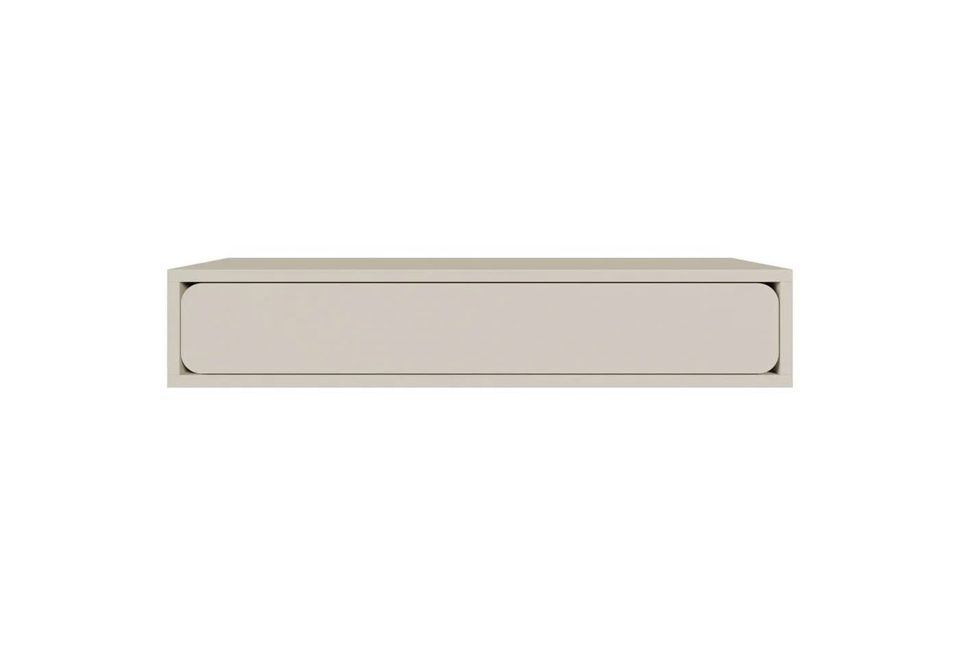 Selsey Konsolentisch WUWU Hängekonsole mit Schublade Graubeige Modern - Bild 5