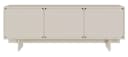 Selsey TV-Schrank WUWU 3-türig Grau Beige Push-to-Open Bild 4