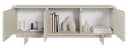Selsey TV-Schrank WUWU 3-türig Grau Beige Push-to-Open Bild 5