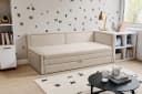 Selsey Jugendbett CAPRILI Gepolstert mit Ausziehfunktion Bild 2