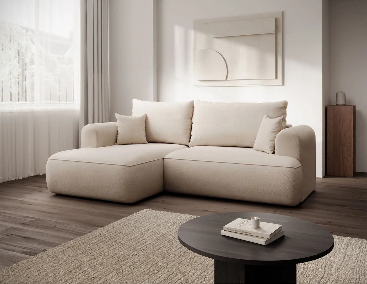 Selsey Ecksofa Ovo Mini Schlaffunktion Bettkasten - Bild 2