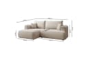 Selsey Ecksofa Ovo Mini Schlaffunktion Bettkasten Bild 4