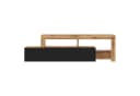 Selsey TV-Schrank ASTEN Asymmetrisches Lowboard Wotan-Eiche Schwarz Bild 3