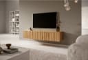Selsey TV-Schrank TELIRE Hängend Matt Beige 2 Fächer Bild 1