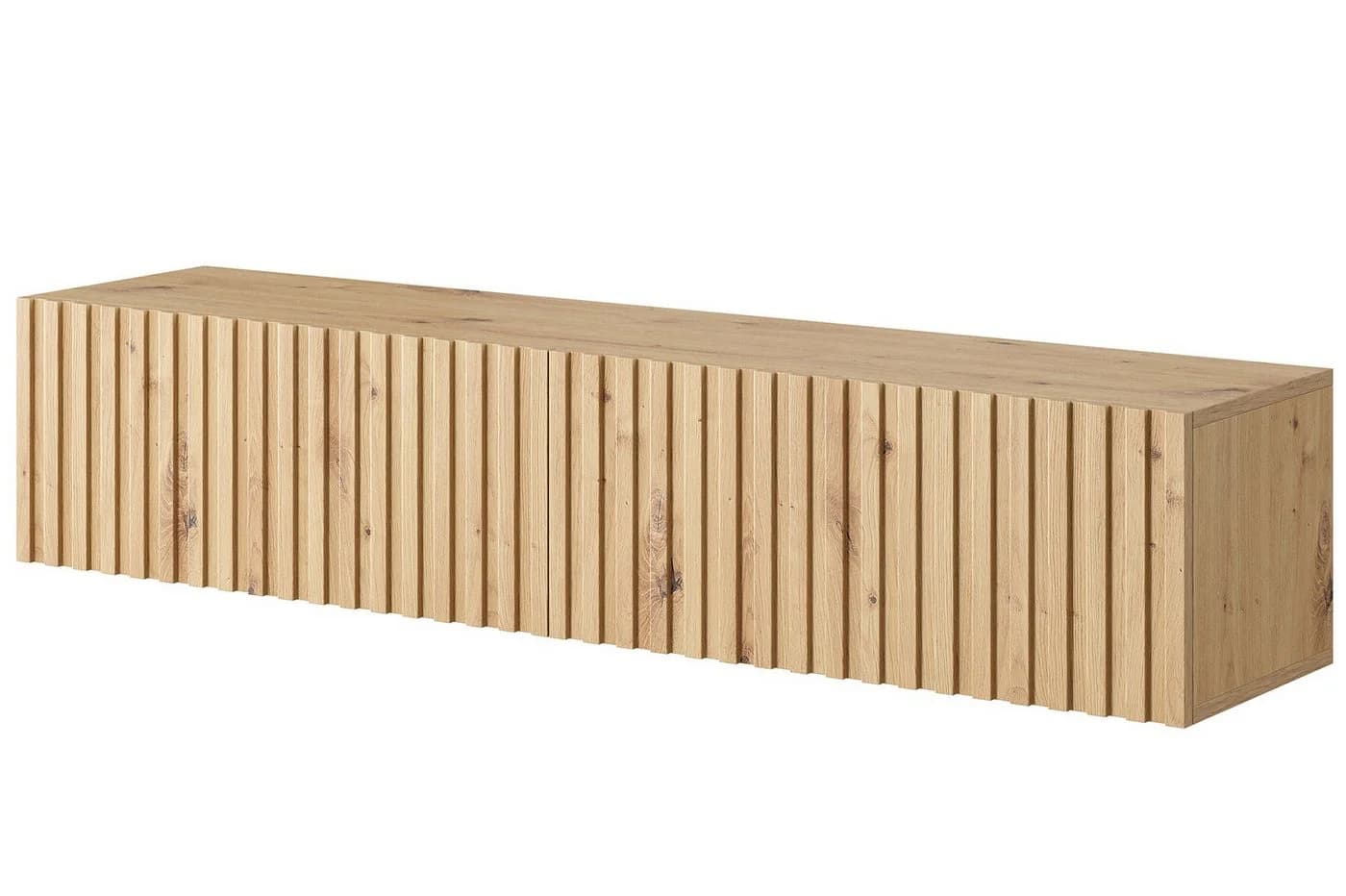 Selsey TV-Schrank TELIRE Hängend Matt Beige 2 Fächer - Bild 3