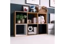 Selsey Standregal MALAX Beige Modernes Regal mit 4, 6 oder 8 Fächern Bild 1