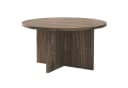 Selsey Couchtisch Ovo, Couchtisch rund mit Holznachbildung, 76 cm Bild 4