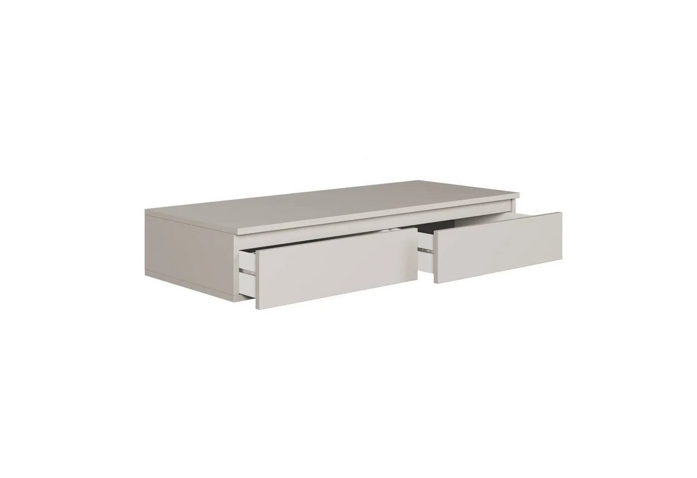 Selsey Schminktisch BEMMI Wandhängend Grau Beige Matt - Bild 3