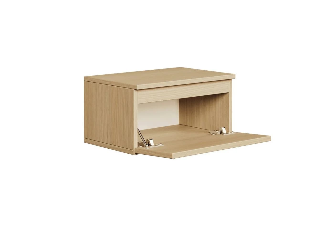 Selsey Wandnachttisch BEMMI Matt Beige mit Schublade - Bild 3