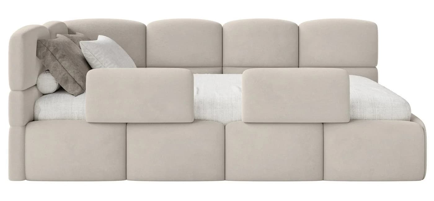 Selsey Kinderbett CLOUDY mit Bettkasten und Rausfallschutz - Bild 5