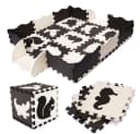 Ikonka Kinderpuzzle Matte Schwarz/Weiß EVA Schaumstoff Bild 2