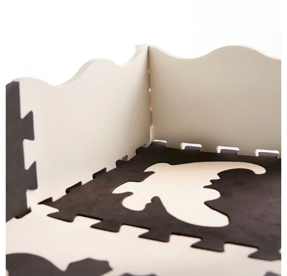 Ikonka Kinderpuzzle Matte Schwarz/Weiß EVA Schaumstoff - Bild 3