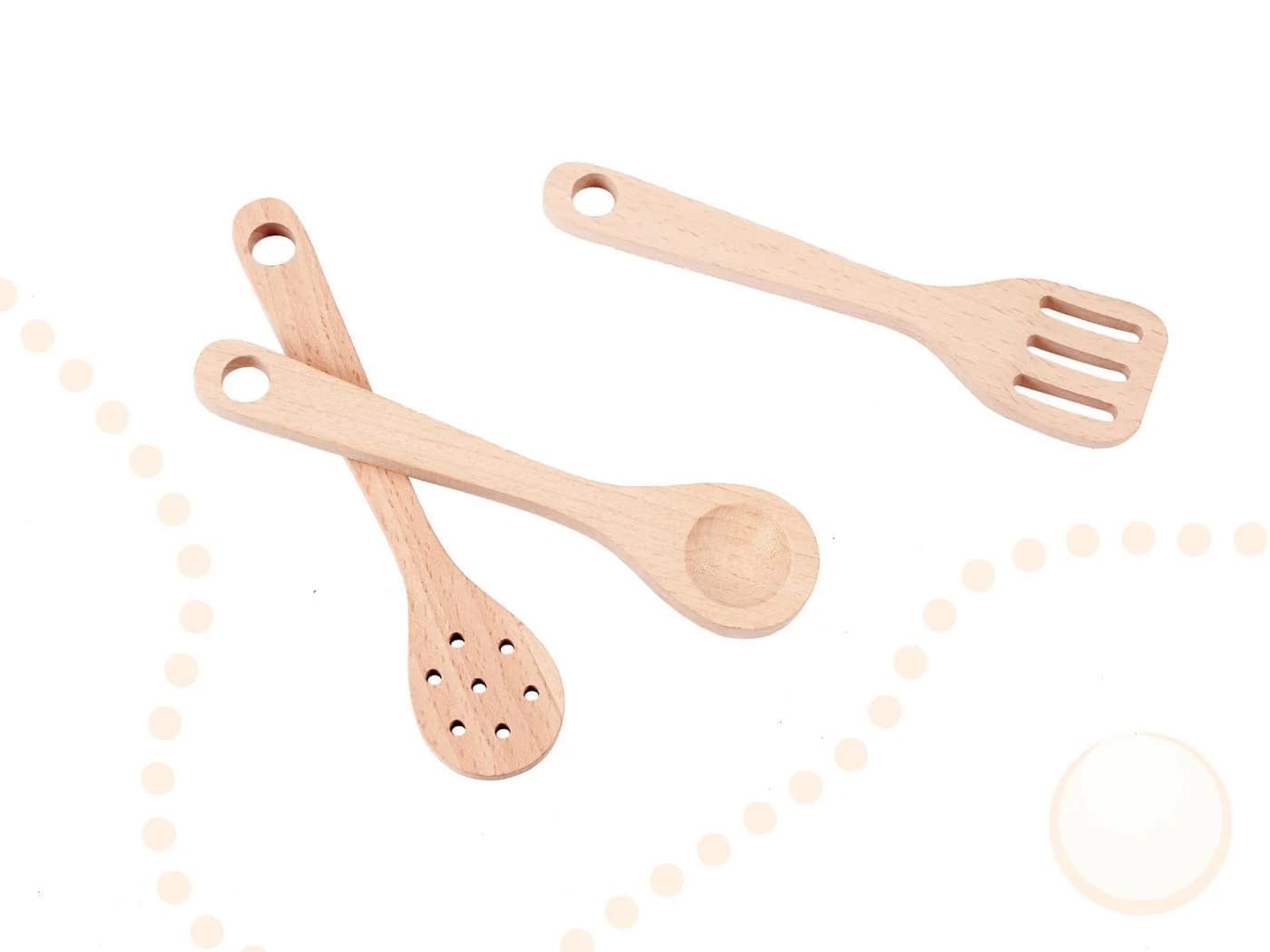 Ikonka Kinderküche Holz Spielküche Kinder Spielzeugküche - Bild 5