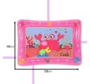 Ikonka Spielmatte XXL Baby Wassermatte Aufblasbar Bunt PVC Bild 1