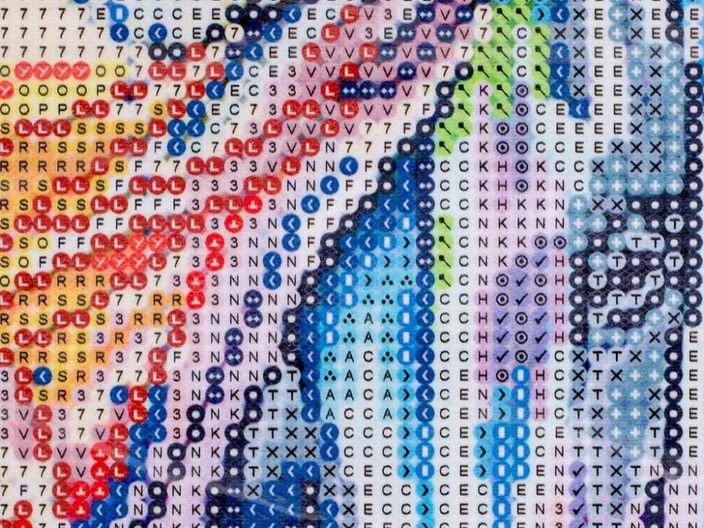 Ikonka 5D Diamond Painting DIY Set Mosaik Pferd 30x40cm - Bild 5