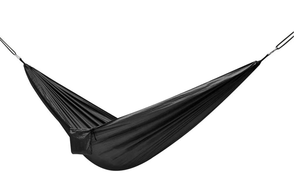 Ikonka Hängematte Robuste Camping-Hängematte mit Tasche, Seilen und Schnapphaken - Bild 3
