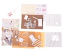 LA CUTE Puppenhaus DIY Holz Miniatur Set mit Möbeln und LED Beleuchtung Bild 4