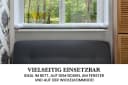 Amilian Nestchenschlange Bettschlange Weiß - Multifunktionale Bettumrandung Bild 5