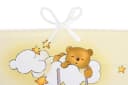 Amilian Bettnestchen Bettumrandung Beige Schutz für Babybett Bild 3