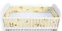 Amilian Bettnestchen Bettumrandung Beige Schutz für Babybett Bild 4