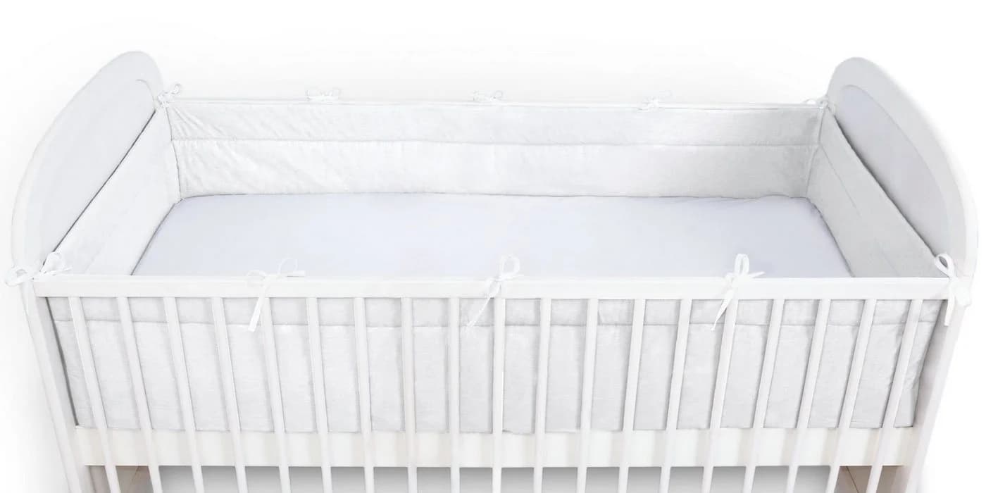 Amilian Bettnestchen Bettumrandung 360x30 cm für Babybett 120 x 60 cm - Bild 4
