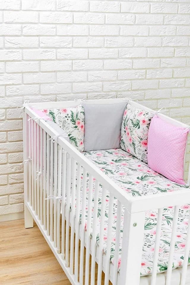 Amilian Bettnestchen 210 cm Rosa - Bild 3