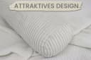 Amilian Nackenrolle mit Bezug 15 x 40 cm - Kissenrolle Bild 1