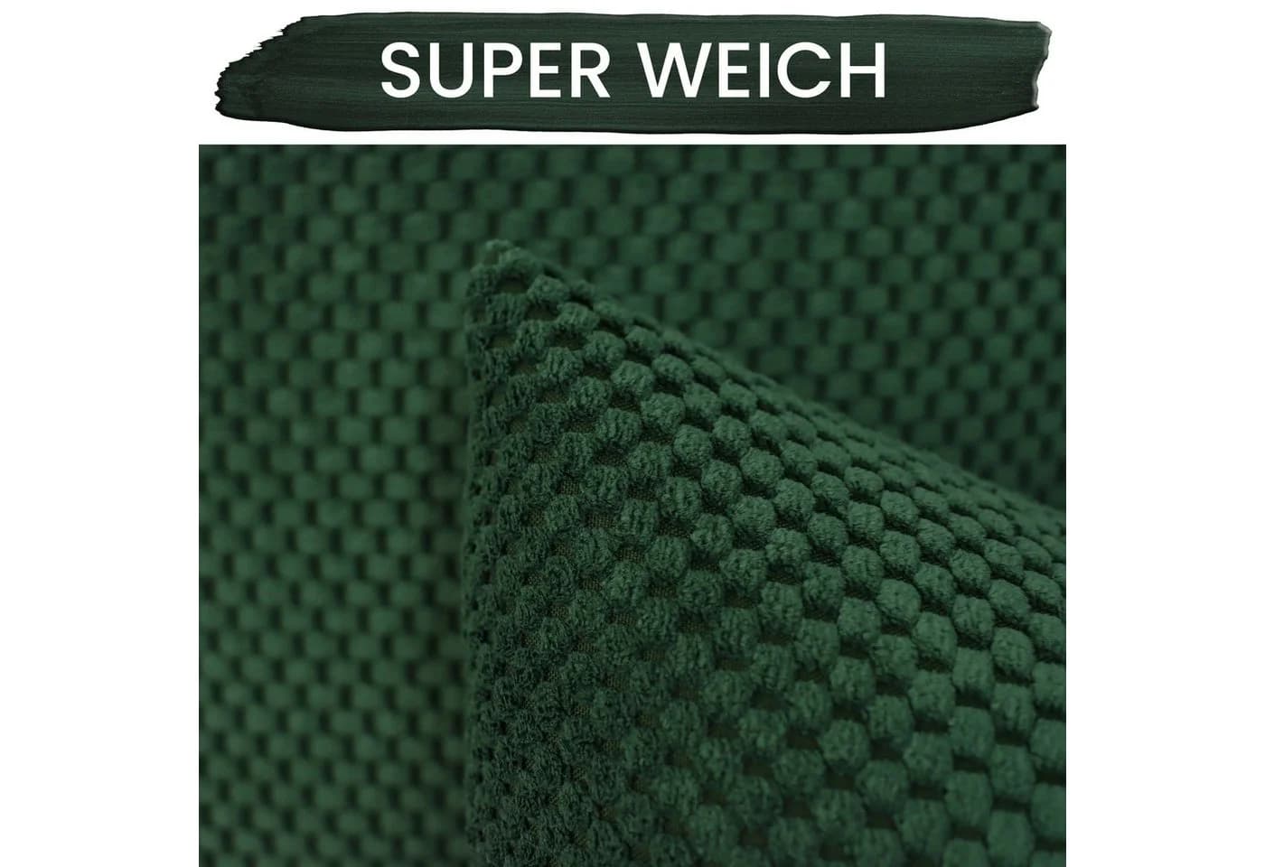 Amilian Dekokissen 2er Set 40x40 cm Polyester