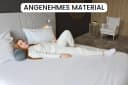 Amilian Nackenrollenbezug 15x40 cm - Ersatzbezug für Nackenrolle, Bettrolle, Kissenrolle Bild 5