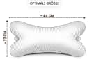 Amilian Leseknochen Nackenkissen ca. 44x22 cm Knochenkissen Bild 1