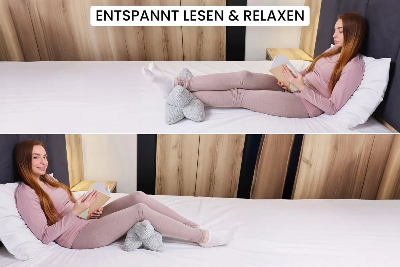 Amilian Leseknochen Knochenkissen ca. 44x22 cm - Bild 4