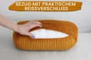 Amilian Nackenrolle mit Bezug 15 x 40 cm - Kissenrolle Bild 3