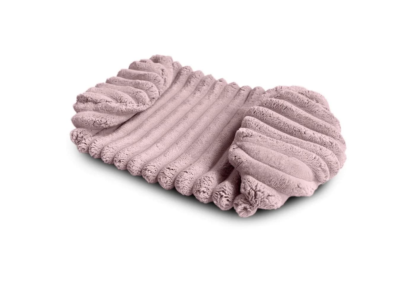 Amilian Nackenrollenbezug Rosa mit Reißverschluss